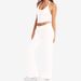 K Yoga Set For Women, Including Chest Cushion, Neck Vest, High Waist, Naked Sensation, Quick Drying Exercise, Horn, Long Pants_ecoleips.com