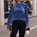 Women's Long Sleeve round Neck Top Casual Loose Fit Autumn Winter Fashion European American Style_ecoleips.com