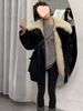 girl Girl 2025 Winter New Korean Style Thickened Large Lapel Mid-Length Parka For Women, Versatile And Warm Coat_ecoleips.com