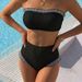 Women's Sporty Sexy Bikini Two Piece Swimsuit European American Style Hot Spring Foreign Trade Casual Swimwear_ecoleips.com