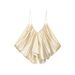 Aria Basics Aria Basics Z Cross-Border European And American 2025 New Fashion Camisole For Women Summer Silk Satin Texture Ruched Top 3776019_ecoleips.com