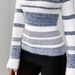 Colorblock Striped Knit Sweater – Women’s Long Sleeve Crewneck Pullover (S-XL, Polyester Blend, Soft & Breathable Everyday Essential)_ecoleips.com