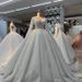 African Bride Lace Wedding Dress Long Sleeved White Summer 2026 New Style Women's Clothing Party Wear_ecoleips.com