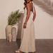 2025 Spring And Summer New Fashion Trend Solid Color Linen Sleeveless Vest Wide Leg Trousers Suit_ecoleips.com