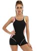 2023 Patchwork Sport One Piece Swimsuit Plus Size Swimwear Women Professional Sport Bathing Suit Surfing Swimsuits Swimming Suit_ecoleips.com