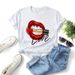 Fashion Women's Wear Brand Printing T-shirt Couples Dress Unisex T-shirt XS-4XL_ecoleips.com