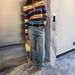 "Women's Striped Cardigan - Long Sleeve Button-Up Knit, Slim Fit Retro Collar, Versatile Fall Layering Piece (Black & White/Beige & Brown)"_ecoleips.com
