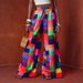 Aria Basics 2025 New Russian And European/American Bestseller High-Waisted Women's Casual Printed Multi-Element Elastic Waist_ecoleips.com