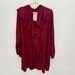 Ruffled Loose Casual V Neck Long Sleeved Shirt Sparkly Lace Trim European And American Style 2025 Independent Store_ecoleips.com