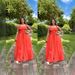Women's Style Solid Color Dress Light Luxury Irregular Design Hot Selling_ecoleips.com