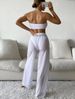Summer Sexy Vacation Three-piece Set Perspective Bikini Women's Swimwear Elegant Fashionable Beachwear_ecoleips.com