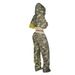 Women’s Clothing Camouflage Contrast Print Hooded Zipper Cardigan Sweatshirt High Waist Straight Trousers Casual Street Sports Two Piece Set_ecoleips.com