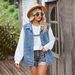 Women's Clothing New Loose Casual Top Denim Vest Tank Shoulder Vest Trend_ecoleips.com