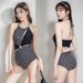 Women's Clothing One Piece Swimsuit Sexy Hollow Irregular Pure Desire Style, Covering The Flesh And Showing Thinness, Seaside Holiday Swimsuit_ecoleips.com