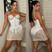 Women's fashion new products sexy nightclub hot diamond see-through suspender dress women's clothing_ecoleips.com