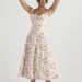 European And American Summer Best-selling Women's Floral Print Tie-back High-slit Long Slip Dress_ecoleips.com