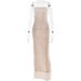 Verve Sexy Women's Evening Elegant Strapless Slim Fit Long Sequin Split Backless Dress_ecoleips.com