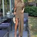 Spring New Women's Clothing Slim Fit Fashion Dress American Style Round Neck Irregular Sleeveless Bodycon Suit_ecoleips.com