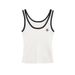Aria Basics Aria Basics Z Cross-Border European And American Style 2025 New Fashionable Elegant Women's Sleeveless Top With Button Decoration_ecoleips.com