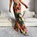Women's Clothing Bohemian Coconut Palm Beach Pants Quick Drying And Water Resistant Summer Thin Seaside Holiday Style Cool Pants_ecoleips.com