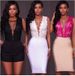 Women's Clothing Spring And Summer New Sexy Lace Splicing Sexy Bodysuit Transparent Deep V Bodysuit Beach Dress_ecoleips.com