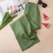 Suitable For All Seasons 2025 New Linen Loose Wide-Leg Women's Cotton-Linen Draped High-Waist Nine-Point Slimming Casual Straight-Leg Long Pants_ecoleips.com