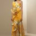 Vintage French Style One Shoulder Printed Waist Cinched Dress Elegant Temperament Casual Vacation Summer Dress For Women_ecoleips.com