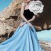 Women's Clothing Swimsuit White Three Dimensional Large Flower Decoration Solid Color Sexy Holiday One Piece Swimsuit Suit_ecoleips.com