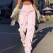 Women's Clothing Casual Overalls Retro Trendy Straight Pants_ecoleips.com