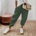 Women's Clothing Women's Cotton Linen Casual Pants With Elastic Waist And Pockets Style For Formal & Casual For Women_ecoleips.com
