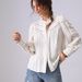 IRISERLY Spring European Design With Wooden Ear Splicing Striped Women's Long Sleeve Casual Fashion Shirt_ecoleips.com