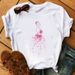 Cross-border Independent Site 3D Petal Girl Fashion Clothing Round-neck Vintage Women's Plus-size T-shirt For Summer_ecoleips.com