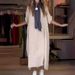 Women's Summer Style Loose Casual Solid Color Dress Short Sleeved Cotton And Linen Blend_ecoleips.com