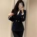Women's Clothing Professional Two Piece Suit For Women College Students Perfect For Job Interviews Wrinkle Free High Quality Spring Autumn Commuting_ecoleips.com
