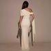 Women's Off-Shoulder Irregular Long Dress American Slim Fit Pleated Summer Dress Best Selling_ecoleips.com