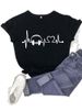 Summer European And American Cross-border Foreign Trade Wholesale T-shirts, Round-neck Casual Plus-size Loose_ecoleips.com