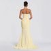 Fashionable Women's Backless Dress Halter Neck Waist Cinching Elegant Sexy European American Style Cross Border Wholesale Clothing_ecoleips.com