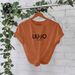 Women's Clothing Women's Casual Short Sleeve T-Shirt Style Slogan Print Round Neck Top For Summer Fashion For Formal & Casual For Women_ecoleips.com