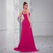 Foreign Trade High-End Socialite Style Dress Hot-Selling Heavy Beading And Rhinestone Elegant Niche Evening Gown_ecoleips.com