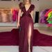 Women's Clothing style lace sleeve hollow sexy perspective dress_ecoleips.com