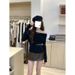 Aria Basics Aria Basics Top For Women, Autumn Design Sweater, Elegant Off-Shoulder Unique Inner Wear, Knitted Wool Base Shirt Sweater_ecoleips.com