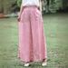 Suitable For All Seasons Ramie High-Waisted Wide-Leg For Women 2025 Summer New Loose Plus Size Linen Elegant Solid Color Straight-Leg Pants_ecoleips.com