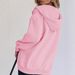 Women's Hooded Casual Sports Sweatshirt Jacket Loose Fit Zipper Fleece Lined Top With Print_ecoleips.com