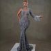Women's Clothing Sexy Sequined Banquet Dress Hip Wrapped Trailing Evening Dress_ecoleips.com