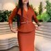 D542 Fashion Big Collar Waist OL Thongler Elegant Bunch Pencil Skirt Dress_ecoleips.com