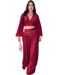 Women's Clothing Summer 2026 Style Two Piece Set Crop Top With Ruffles Wide Leg Pants Casual American Style Polyester_ecoleips.com