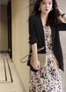 Women's Clothing Thin Sun Protection Shirt Suit Jacket Elegant Commuting Slim Patch Pocket Three Quarter Sleeve Suit_ecoleips.com