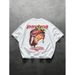 Men's Pure Cotton T-Shirt European Size Strawberry Print Fruit Graphic PAVTROS Casual Short Sleeve Top for Men_ecoleips.com