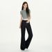 Brand New High-tech Summer Drapey, Cool-touch Thin Fabric Petite Women's Flared Jeans, Loose And Slimming_ecoleips.com