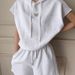 Women's Clothing Women's Casual Hoodie With Drawstring & High-Waist Shorts Set – Korean Style Letter Patch Loungewear (Light Grey/Beige/Black, S-XXL)_ecoleips.com